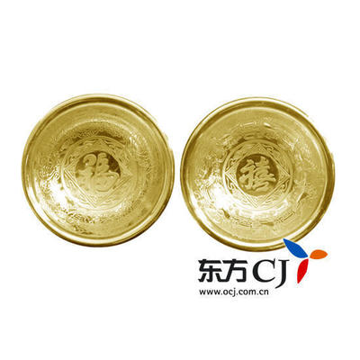 锦元《福禄祯祥》30克金碗套装 东方购物平台上的臻品典藏